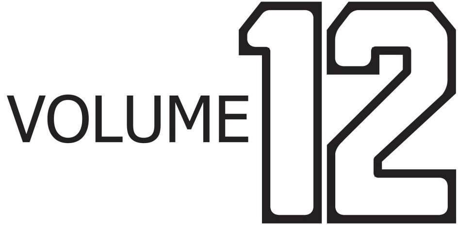 Trademark Logo VOLUME 12