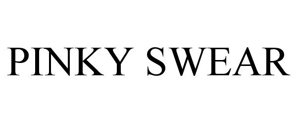 Trademark Logo PINKY SWEAR