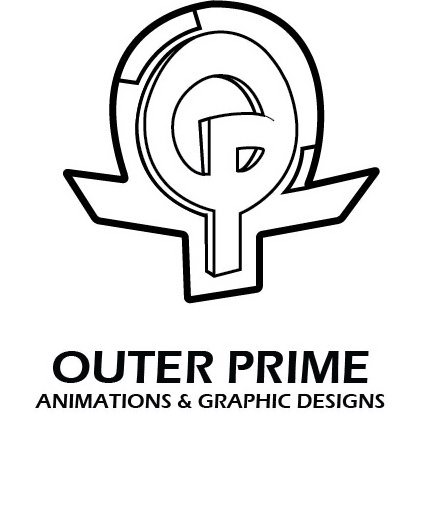 Trademark Logo O P OUTER PRIME ANIMATIONS & GRAPHIC DESIGNS