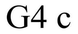 Trademark Logo G4 C