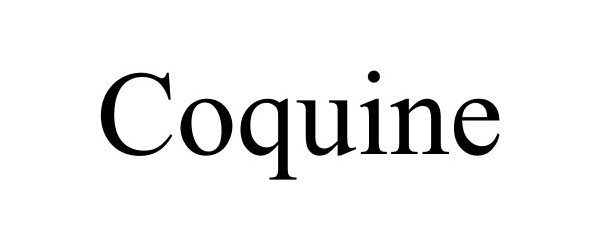Trademark Logo COQUINE