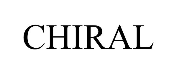 Trademark Logo CHIRAL