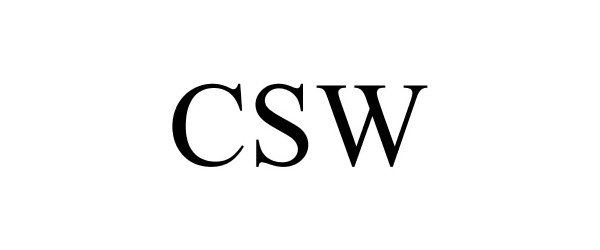 Trademark Logo CSW