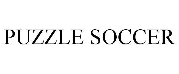 Trademark Logo PUZZLE SOCCER