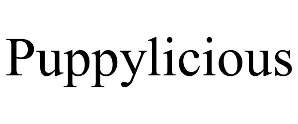 Trademark Logo PUPPYLICIOUS