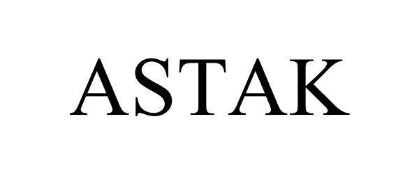 Trademark Logo ASTAK