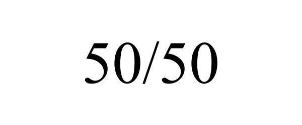 Trademark Logo 50/50