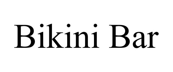  BIKINI BAR