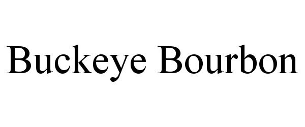 Trademark Logo BUCKEYE BOURBON