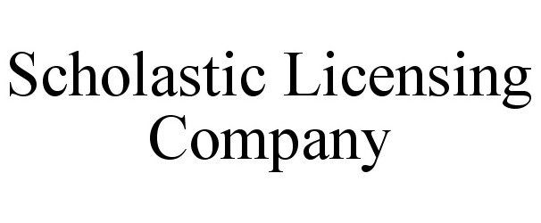  SCHOLASTIC LICENSING COMPANY