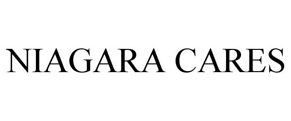 Trademark Logo NIAGARA CARES