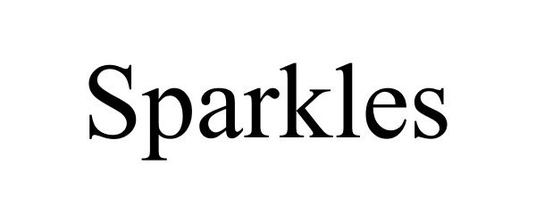 Trademark Logo SPARKLES