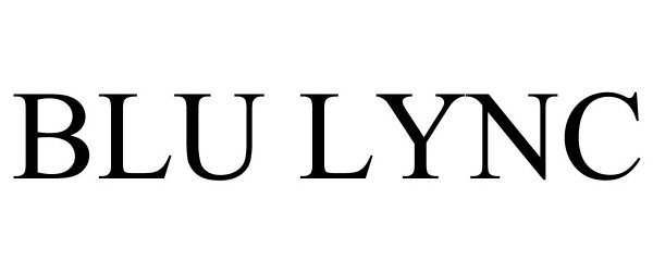 Trademark Logo BLU LYNC