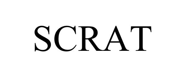 Trademark Logo SCRAT