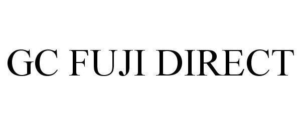 Trademark Logo GC FUJI DIRECT
