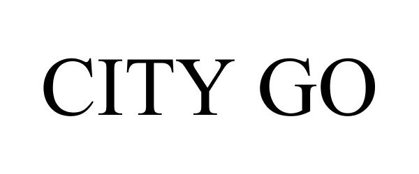 Trademark Logo CITY GO