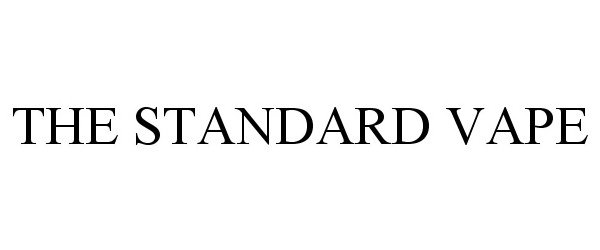 Trademark Logo THE STANDARD VAPE