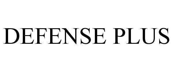 Trademark Logo DEFENSE PLUS