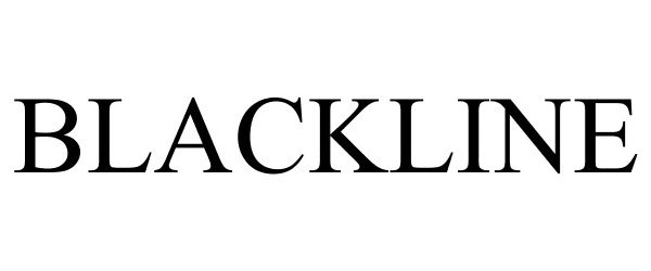 Trademark Logo BLACKLINE