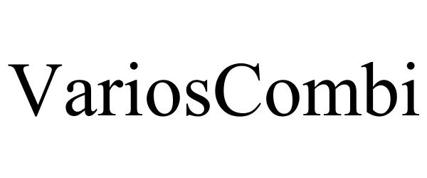 Trademark Logo VARIOSCOMBI