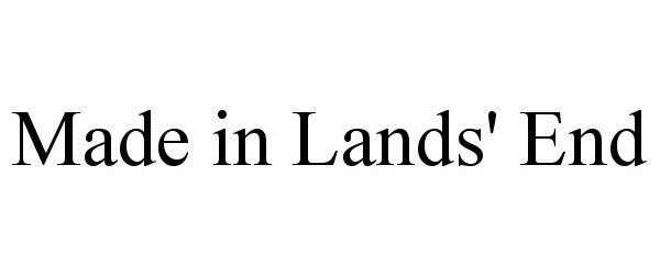 Trademark Logo MADE IN LANDS' END