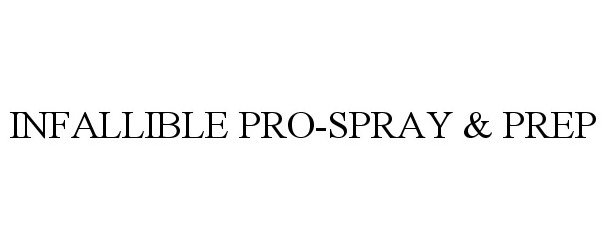  INFALLIBLE PRO-SPRAY &amp; PREP