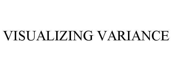 Trademark Logo VISUALIZING VARIANCE