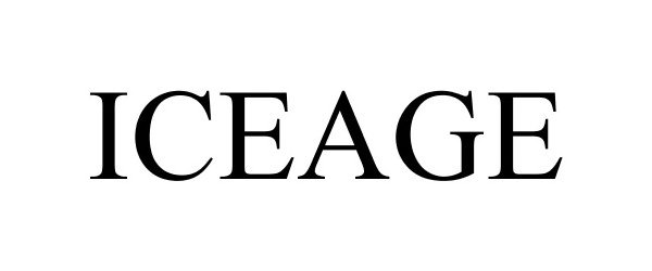 Trademark Logo ICEAGE