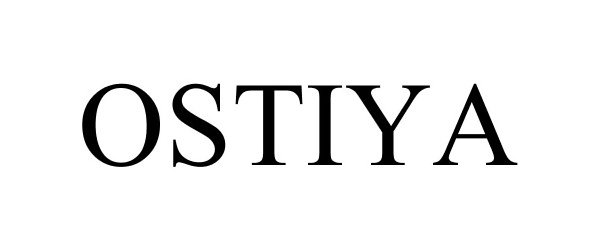 Trademark Logo OSTIYA