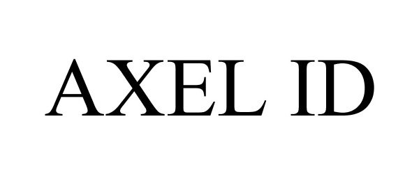 Trademark Logo AXEL ID