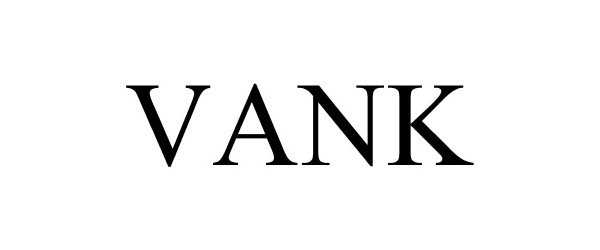 Trademark Logo VANK