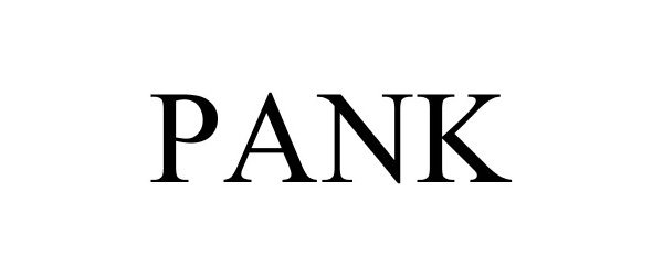 Trademark Logo PANK