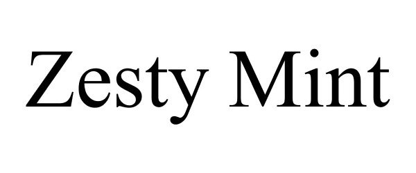 Trademark Logo ZESTY MINT