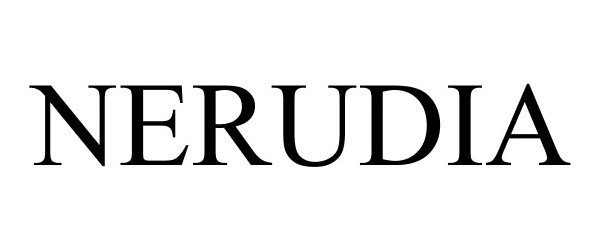 Trademark Logo NERUDIA