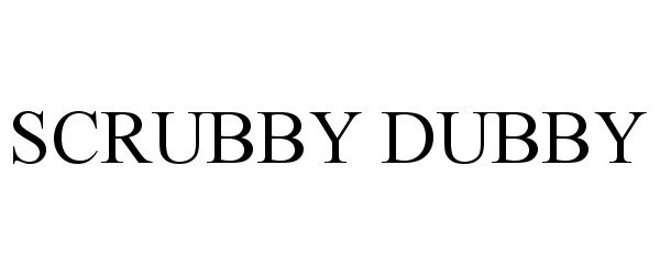 Trademark Logo SCRUBBY DUBBY