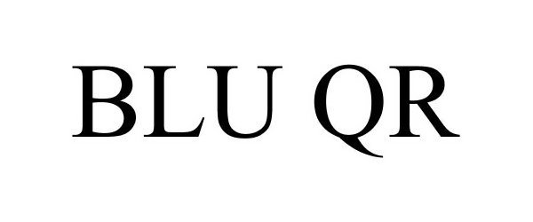 Trademark Logo BLU QR