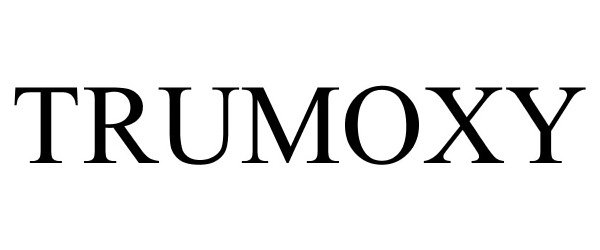 Trademark Logo TRUMOXY