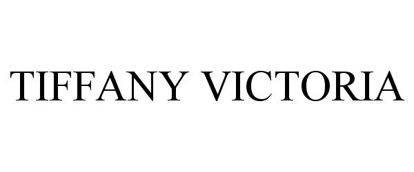 Trademark Logo TIFFANY VICTORIA