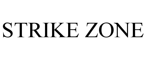 Trademark Logo STRIKE ZONE