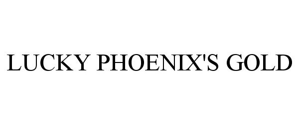 Trademark Logo LUCKY PHOENIX'S GOLD