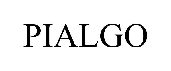 Trademark Logo PIALGO