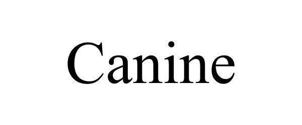 Trademark Logo CANINE