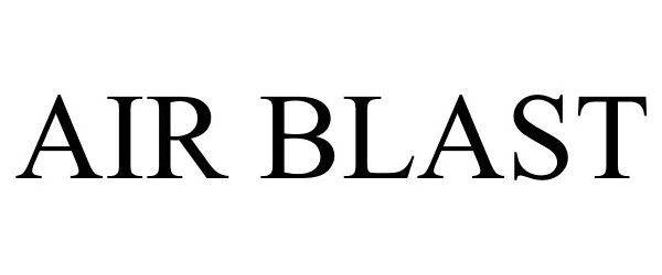 Trademark Logo AIR BLAST