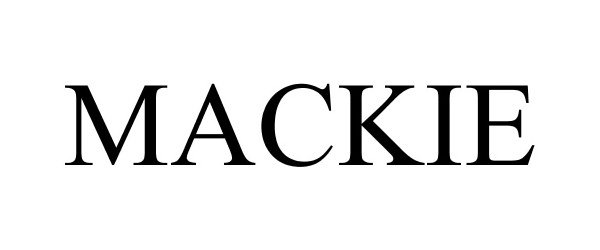 Trademark Logo MACKIE