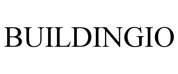 Trademark Logo BUILDINGIO
