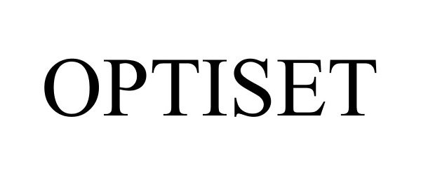 Trademark Logo OPTISET