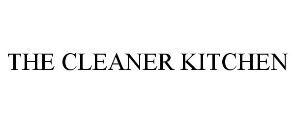 THE CLEANER KITCHEN