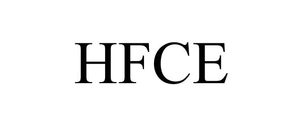 Trademark Logo HFCE