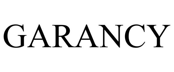 Trademark Logo GARANCY