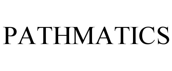 Trademark Logo PATHMATICS